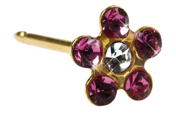 Inverness 790C Crystal w/Rose Flower gull, par