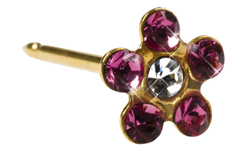 Inverness 790C Crystal w/Rose Flower gull, par