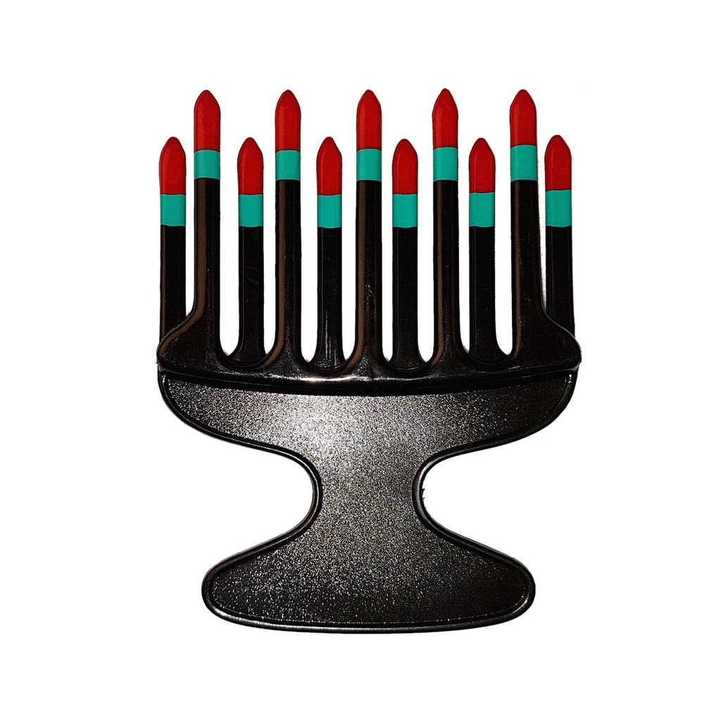 [20206823] Afrokam dobbel ass. farger