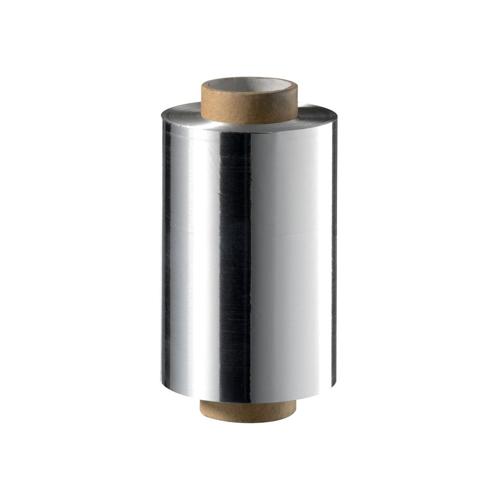 Alu Folie 12cm 250m, sølv 15my - 20% rabatt ved kjøp av 12stk