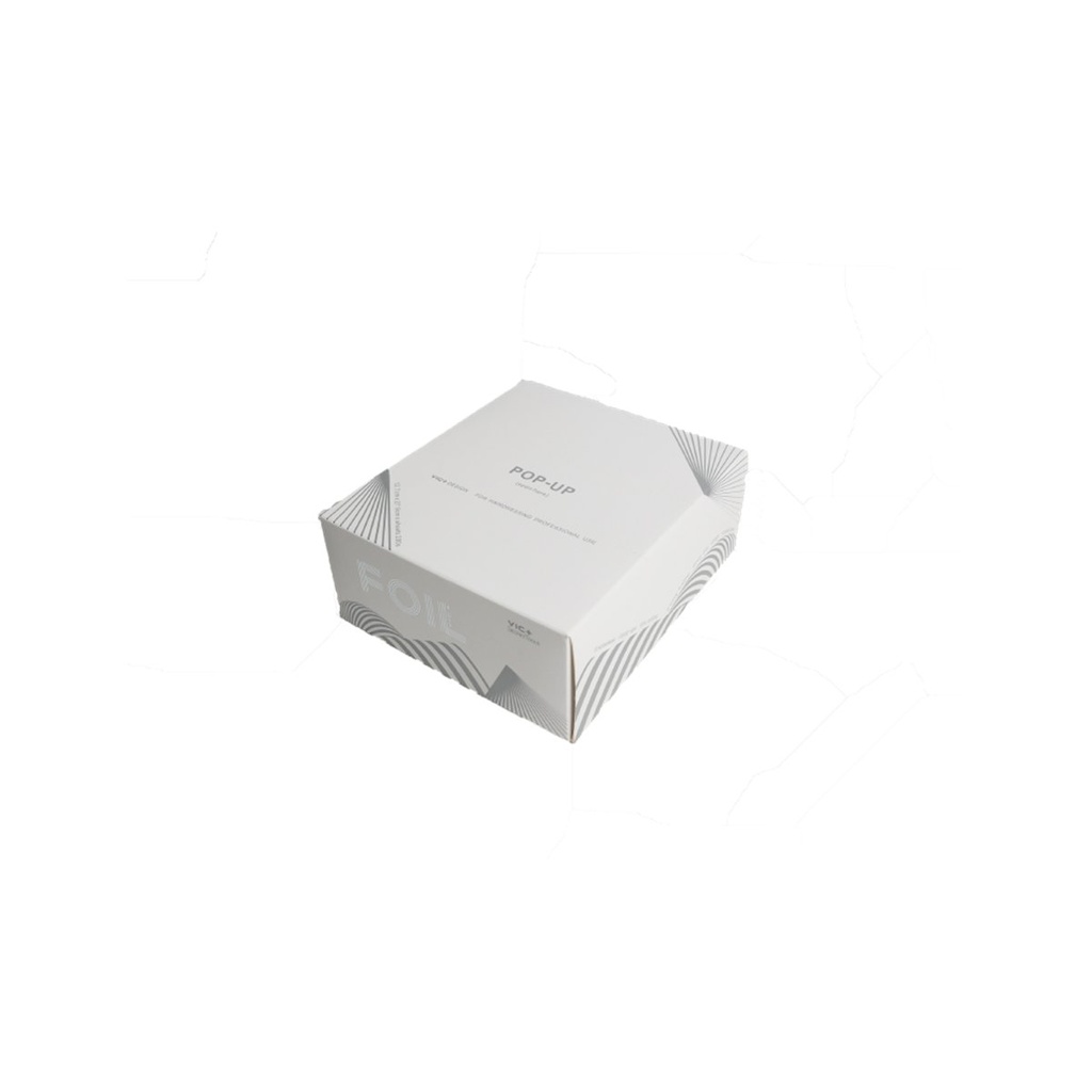 [70000185] Alu.folie PRE CUT Pop-up 12MY, 12,7cm x 27,9cm, 200 ark
