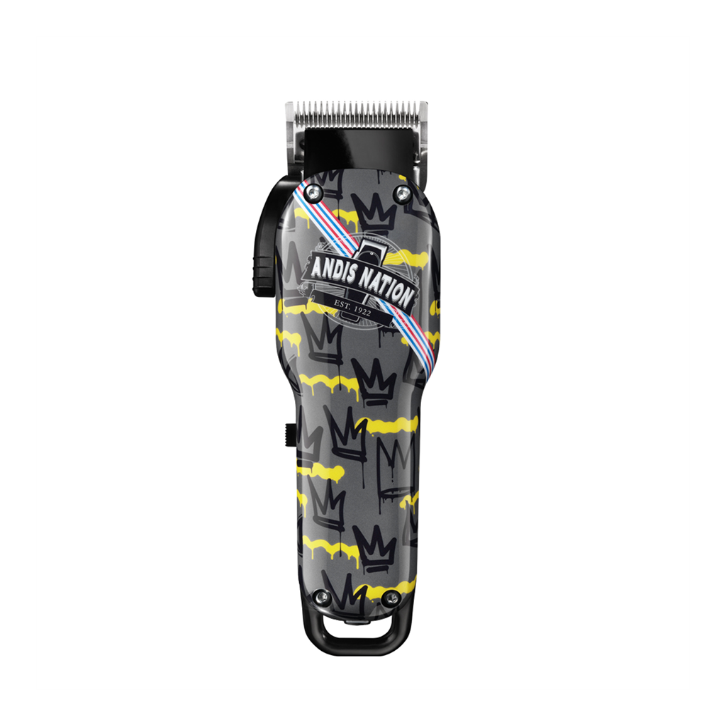 [50183708] Andis Fade Nation klippemaskin, trådløs 5 stk klippesko: (1,5 - 2,4 - 3 - 4,5 - 6 mm)
