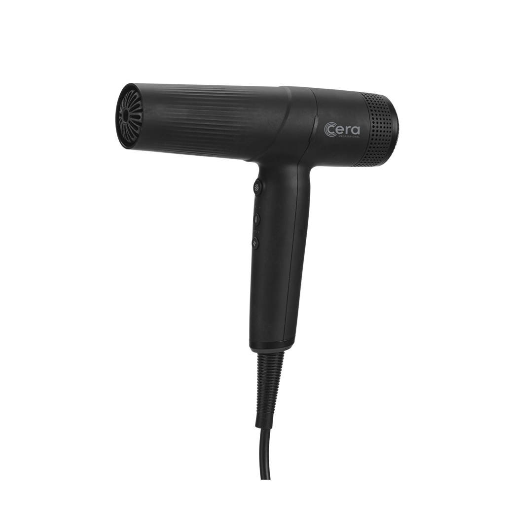 [50002540] Cera Black jet hårføner 1800 W sort