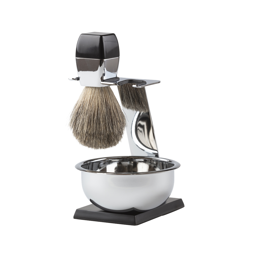 Elhair Barbersett, inkl. barberkost og skål