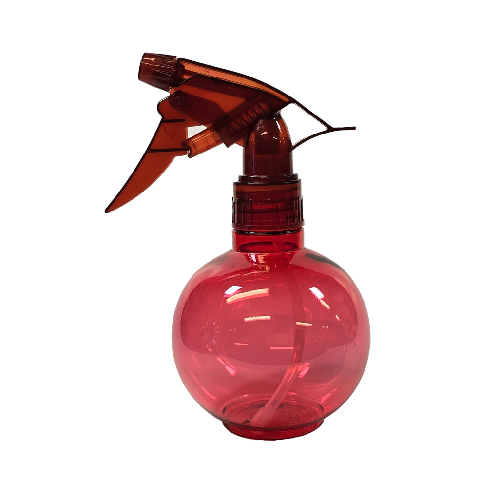 Elhair Bubble dusjflaske 350ml rød