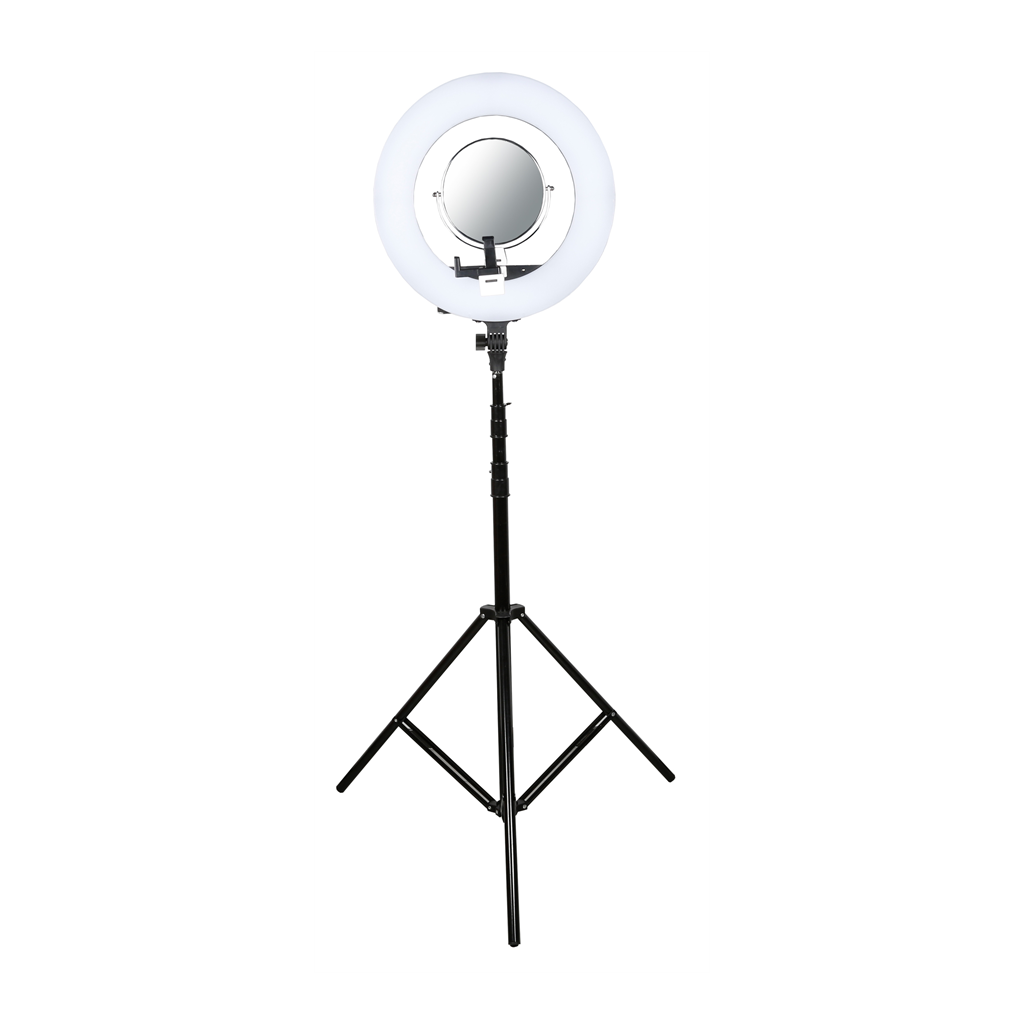 Elhair Selfielight m/stativ 35,5cm lampe 2=1