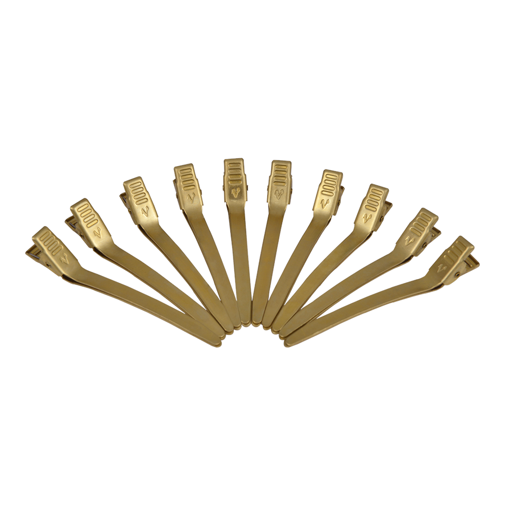 Elhair Vic klype gull 8,5cm 10pk