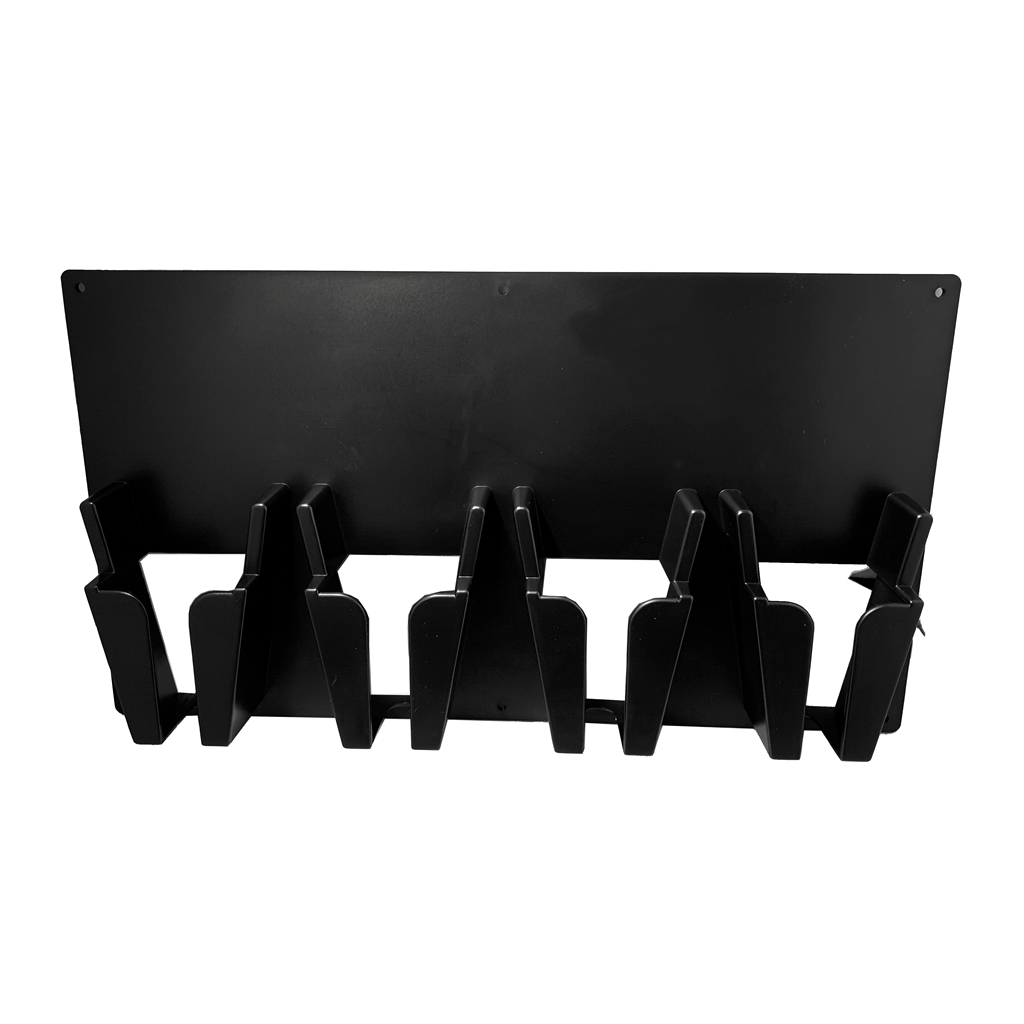 Elhair veggholder for 4 maskiner