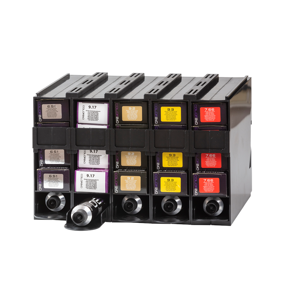 Fargekassetter for hårfarge