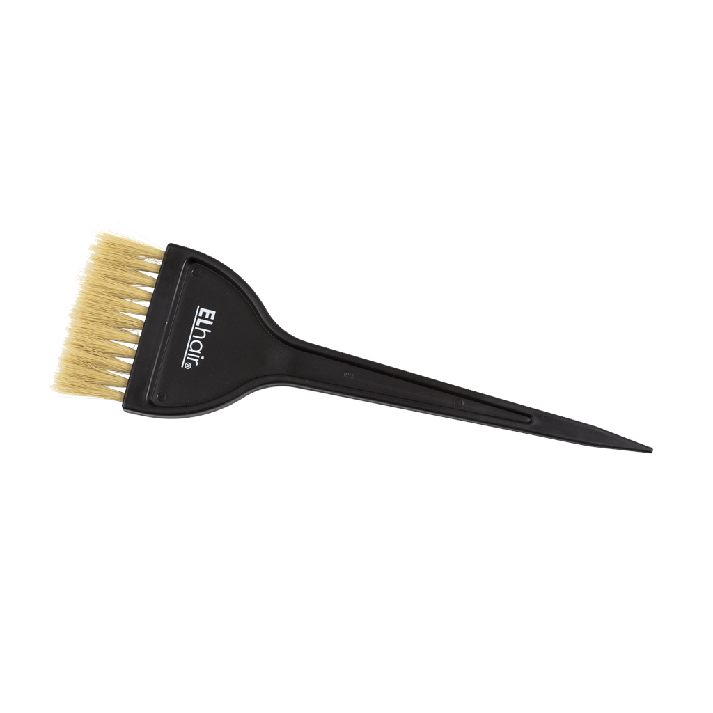 Fargepensel Elhair bred m/naturbust -20% ved kjøp av 6