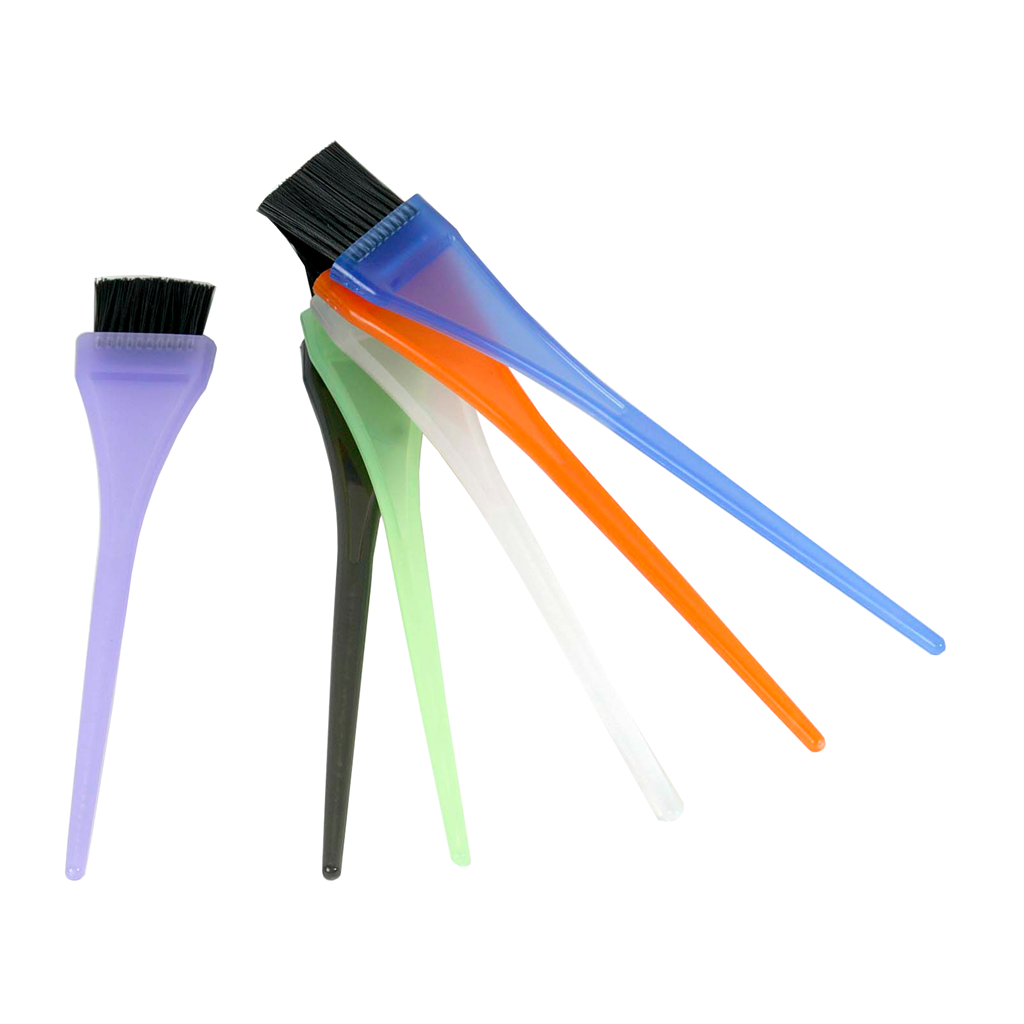 Fargepensel smal ass. farger