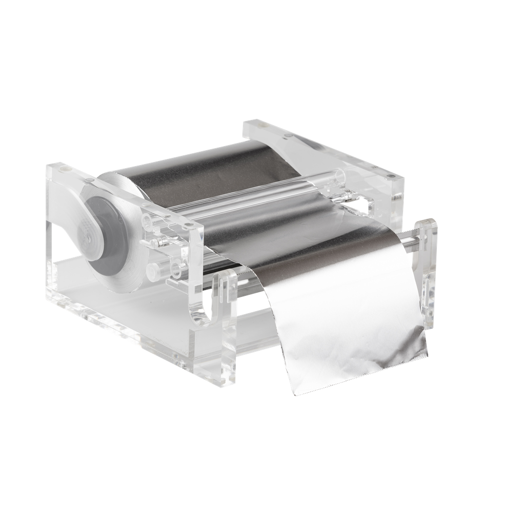 Foliedispenser transparent acryl