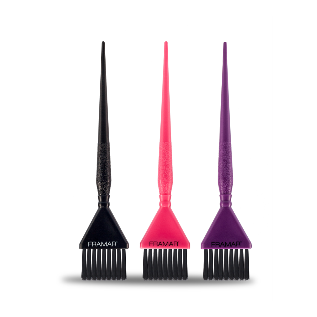 [70701202] Framar Triple Threat fargepensel 3pk.