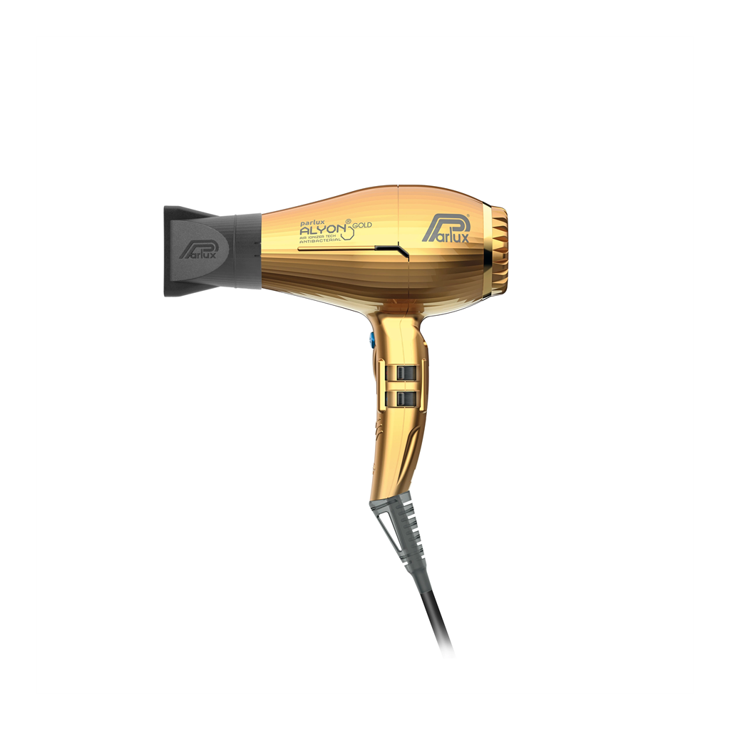 [50002610] Føner Parlux Alyon, Gull 2250 watt
