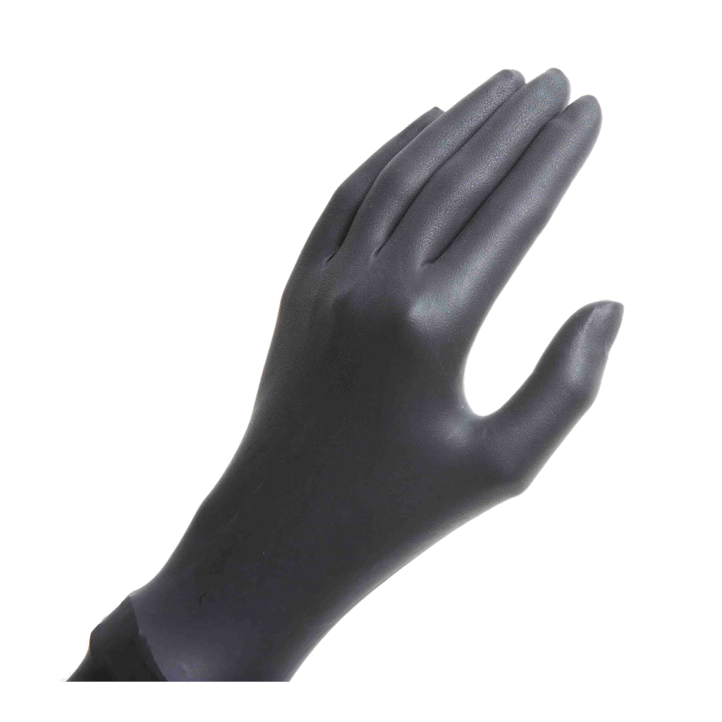 [71000501] Gummihansker small sort 20pk