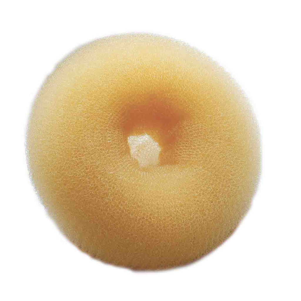 Hair bun rund L Ø15cm. blond