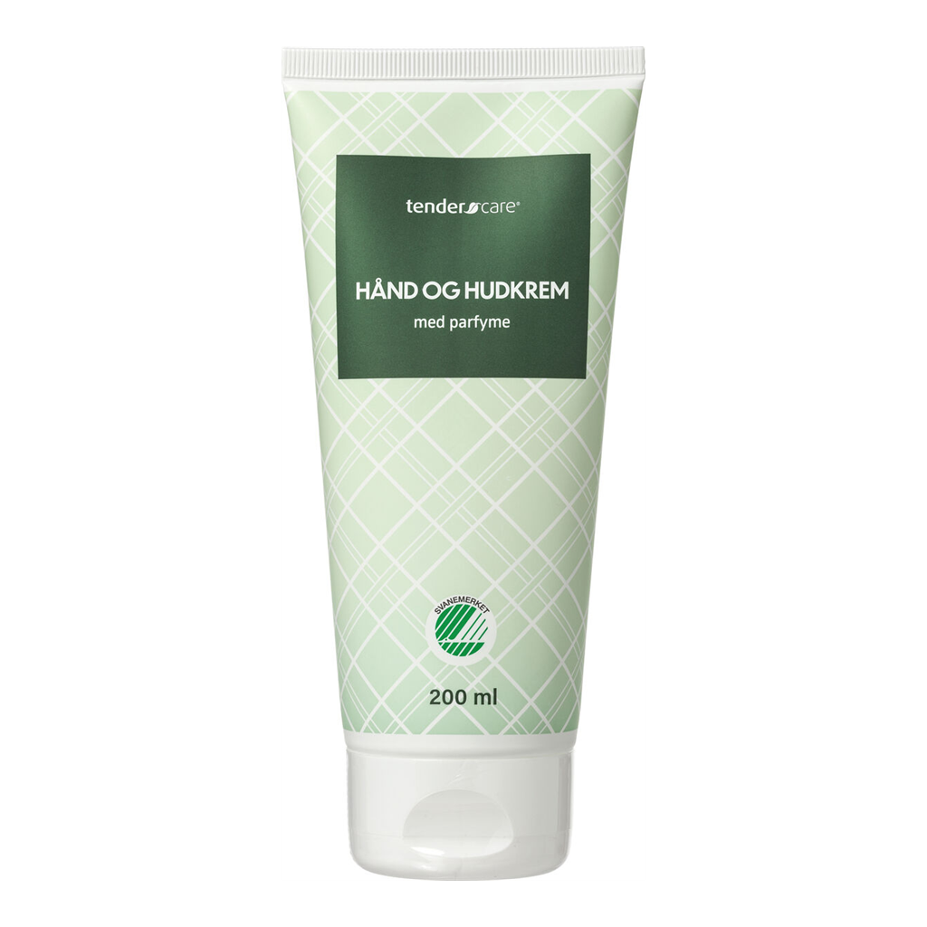 Hånd og hudkrem med parfyme 200ml. Tendercare