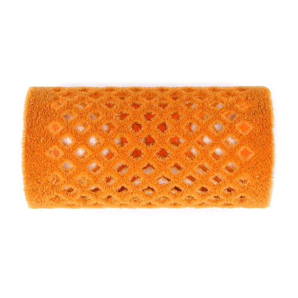 Hårrull velour 32mm orange 12pk.