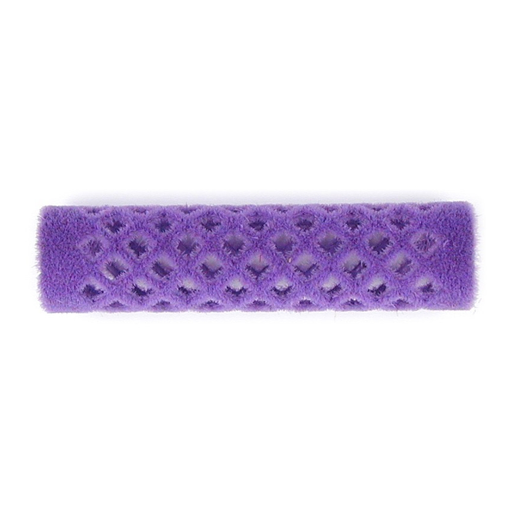 [73121549] Hårrull velour lilla 15mm 12pk.