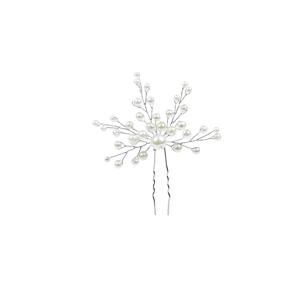 [73100035] Hårsmykke Fleur pin pr stk.