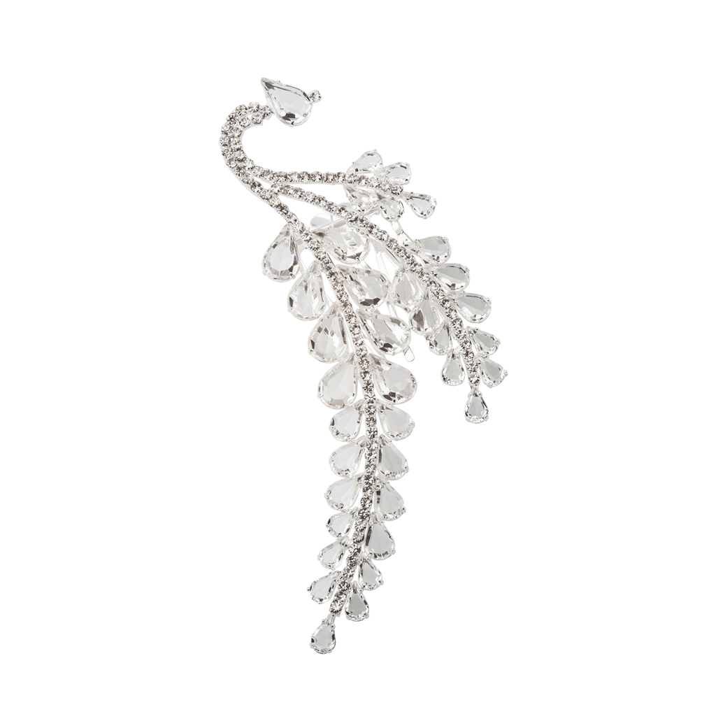 [73110008] Hårsmykke Kam Fasan stor