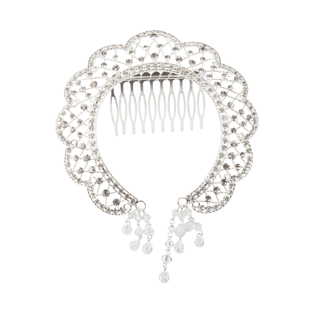 [73110013] Hårsmykke Kam rund Ø11,5cm