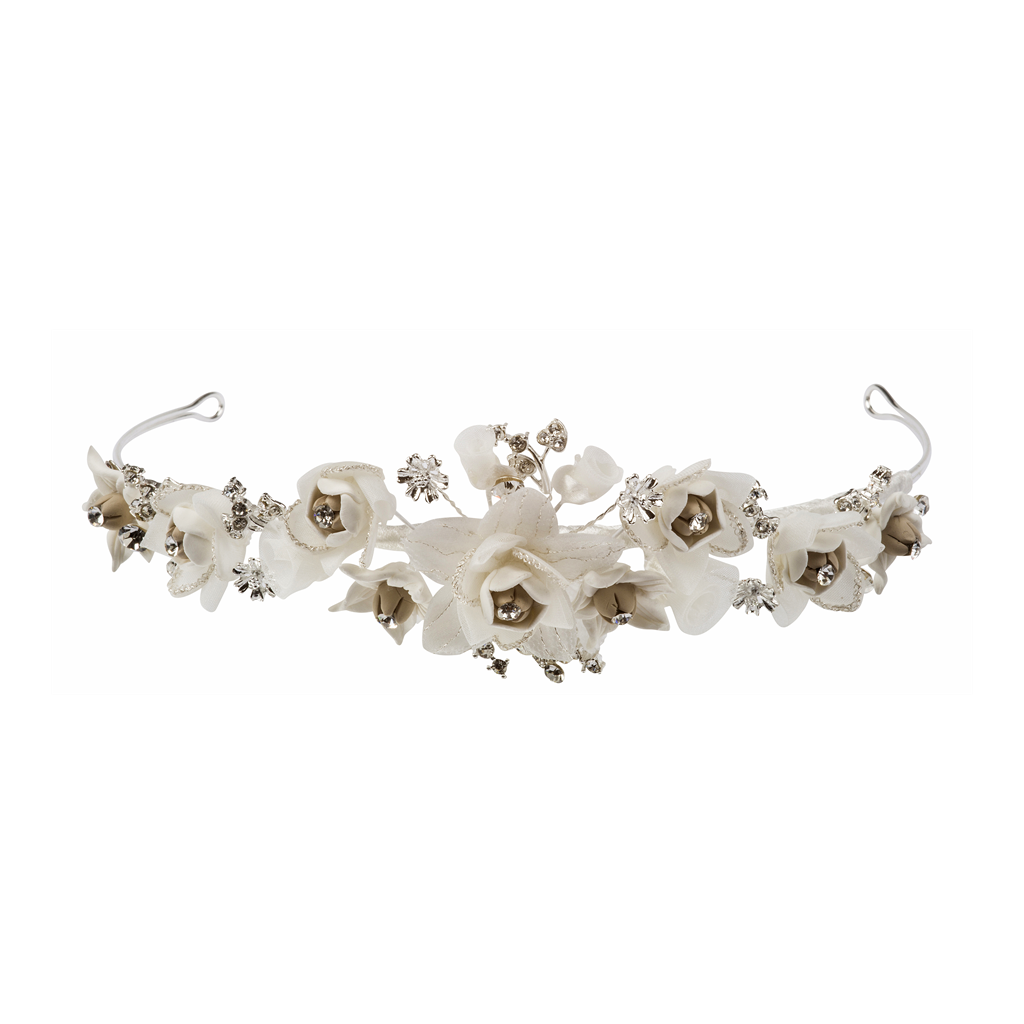 Hårsmykke diadem blomsterkrans