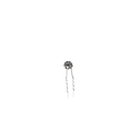 Hårsmykker Celeste pin sølv 6pk