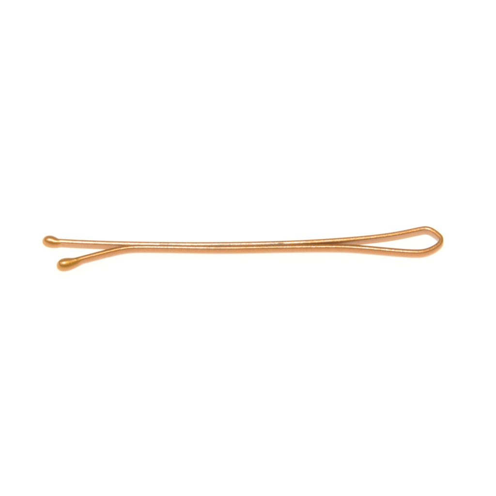 Hårspenne Bob Pin 50mm, bronse 60pk