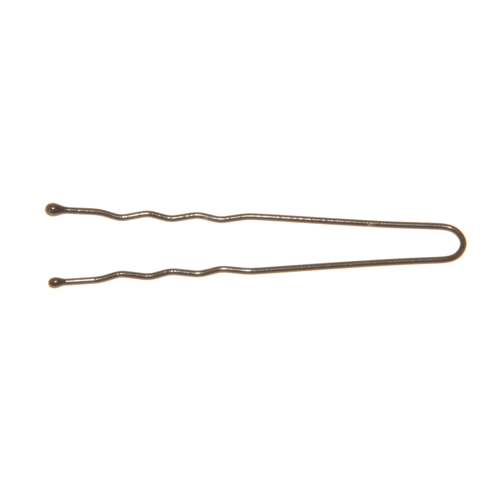 Hårspenne U Pin 53mm, sort 120pk*