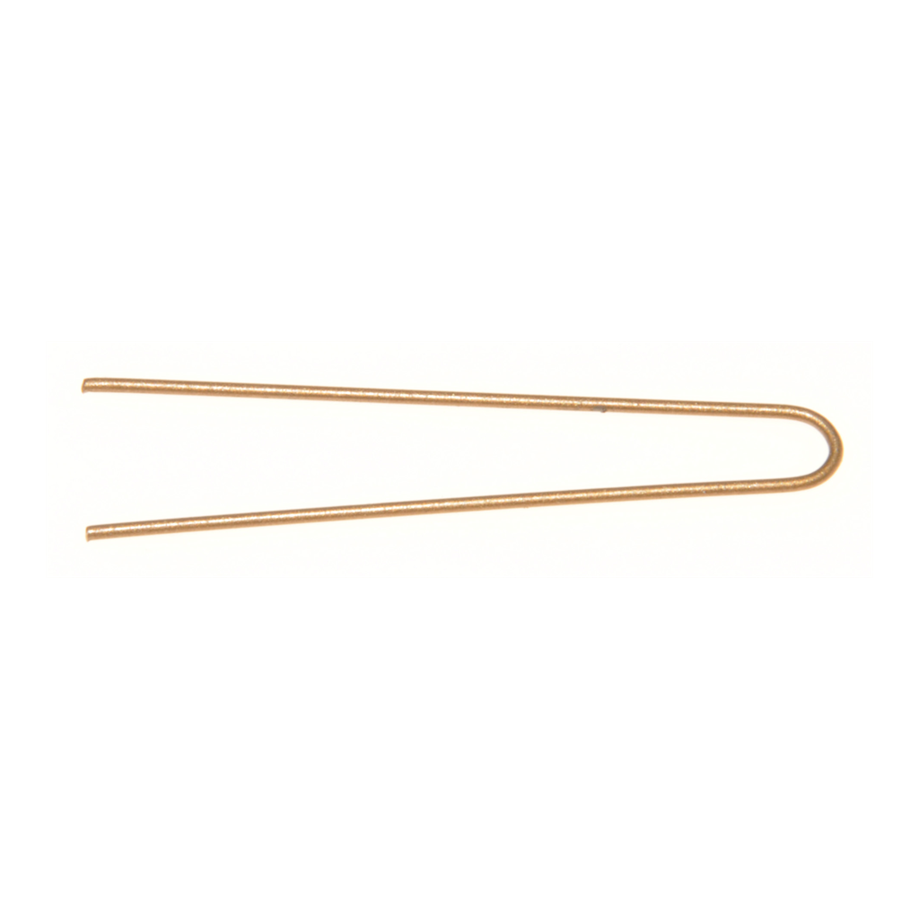 Hårspenne U Pin rett 53mm, blond 120pk