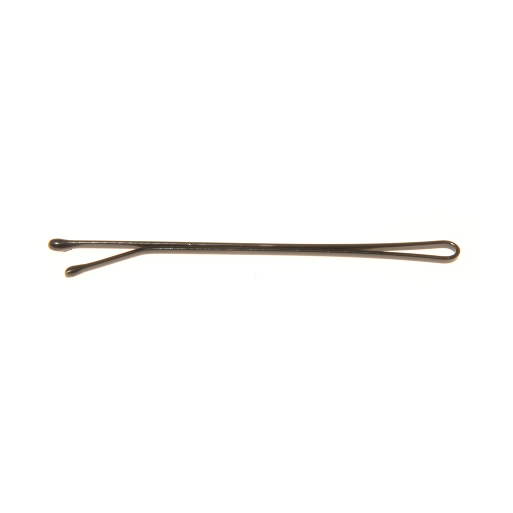 Hårspenner Jumbo sort 100pk