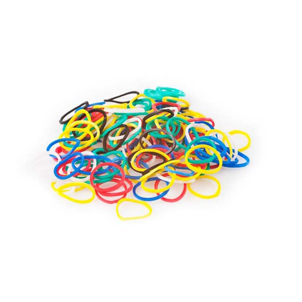 Hårstrikk multicolor Ø12mm