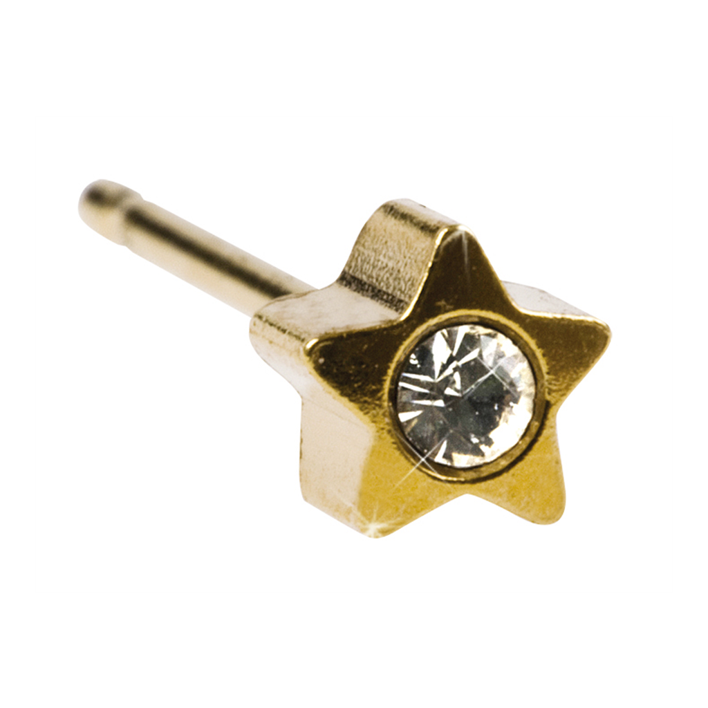 [91000024] Inverness 24C Crystal in Star gullbelagt, par
