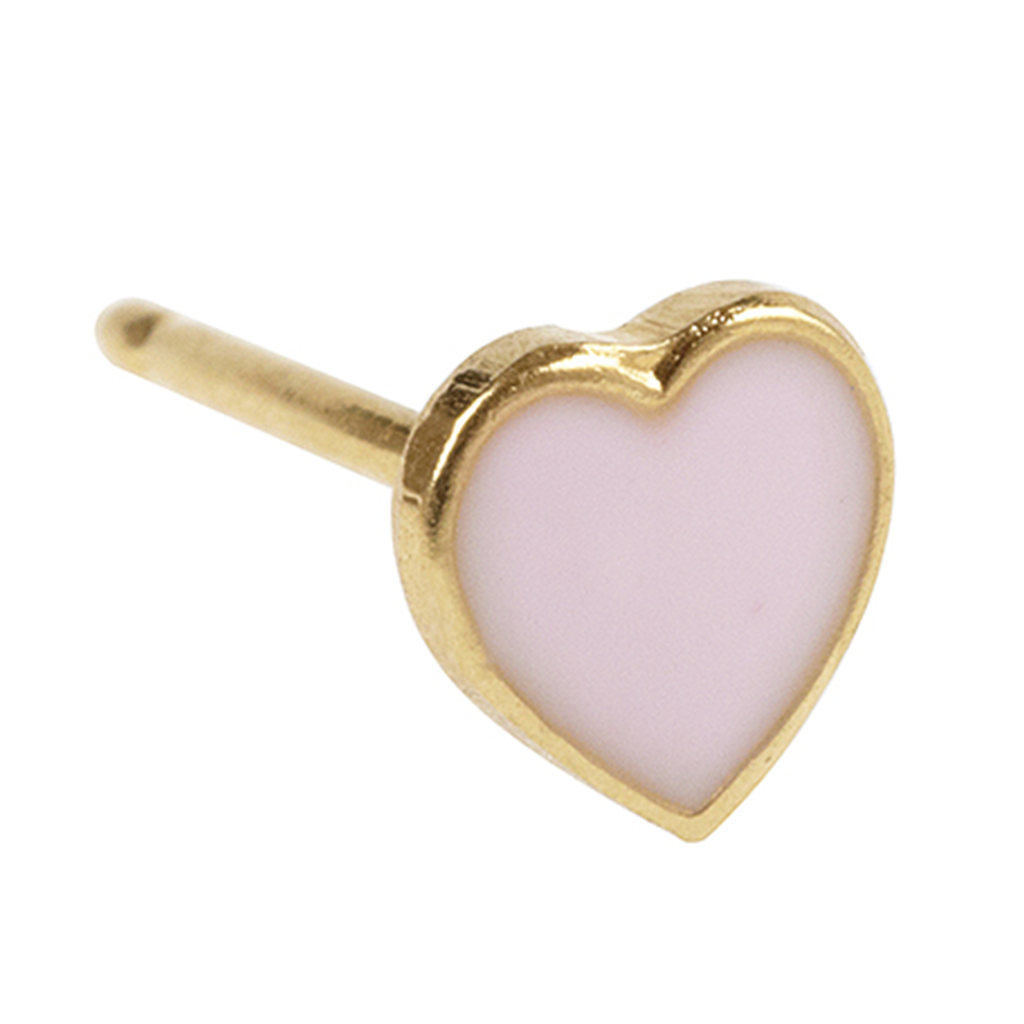 Inverness 840C-1 Heart Pink gullbelagt, par