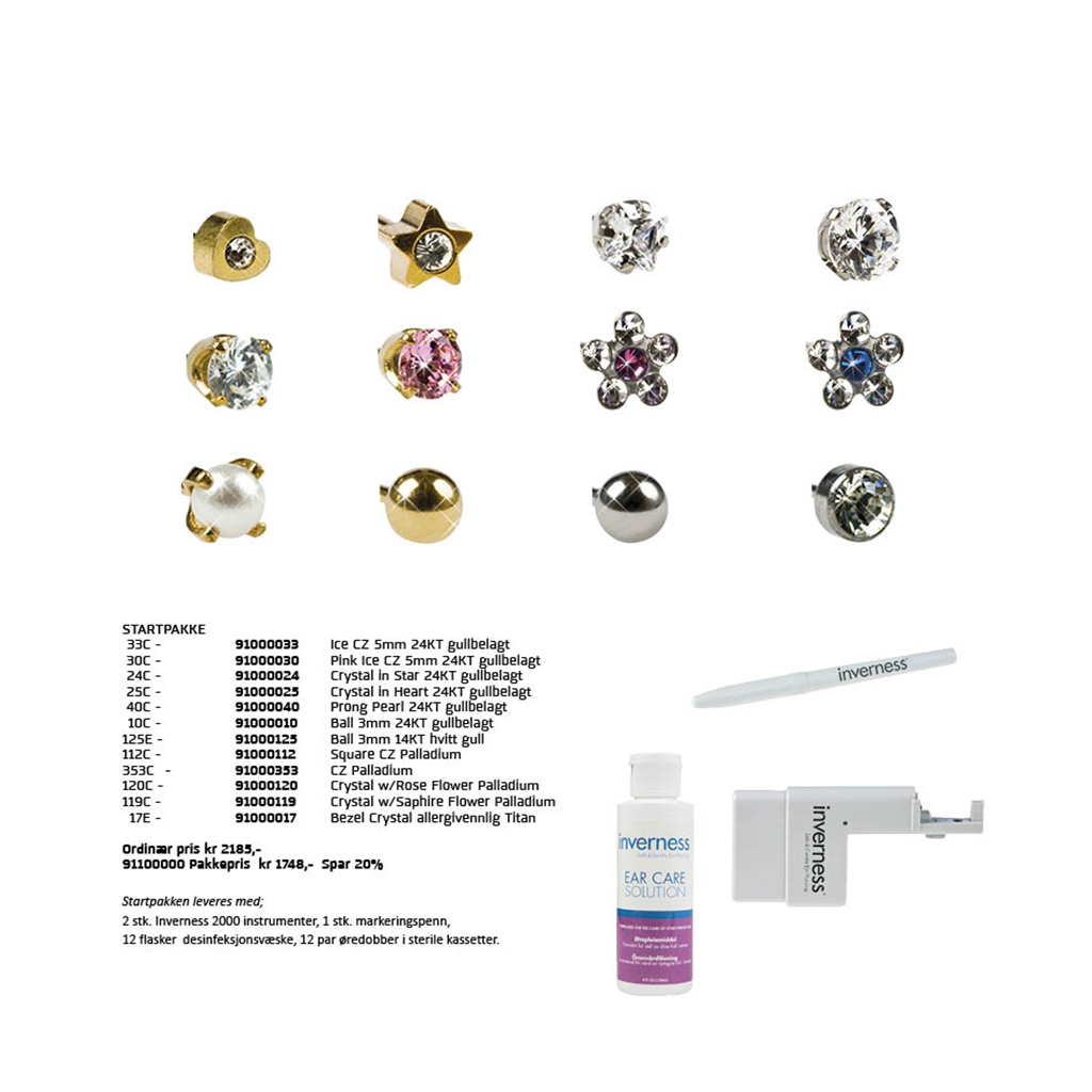 Inverness Startpakke 1*