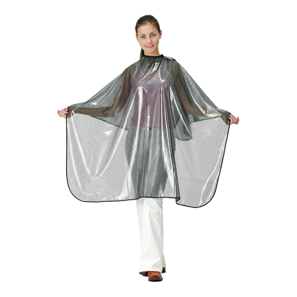 Klippekappe Wako Crystal i sort mesh, vanntett m/borrelås**