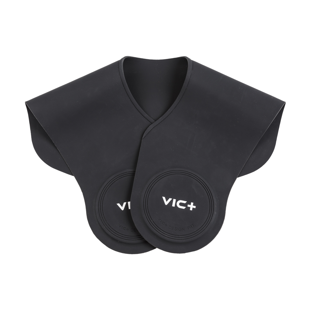 Klippekrave silikon VIC+, sort