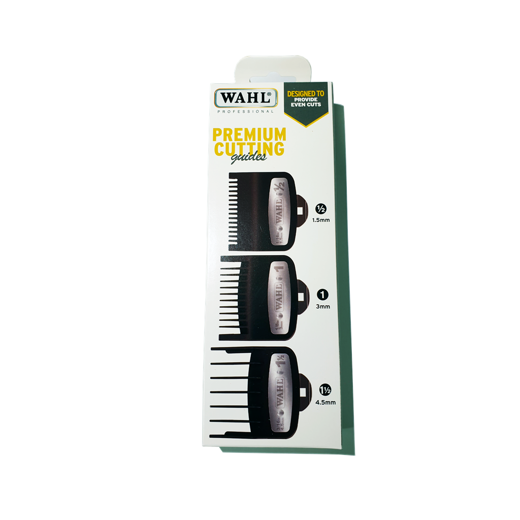 Klippesko Wahl universalsett 3pk 1,5–3–4,5 mm