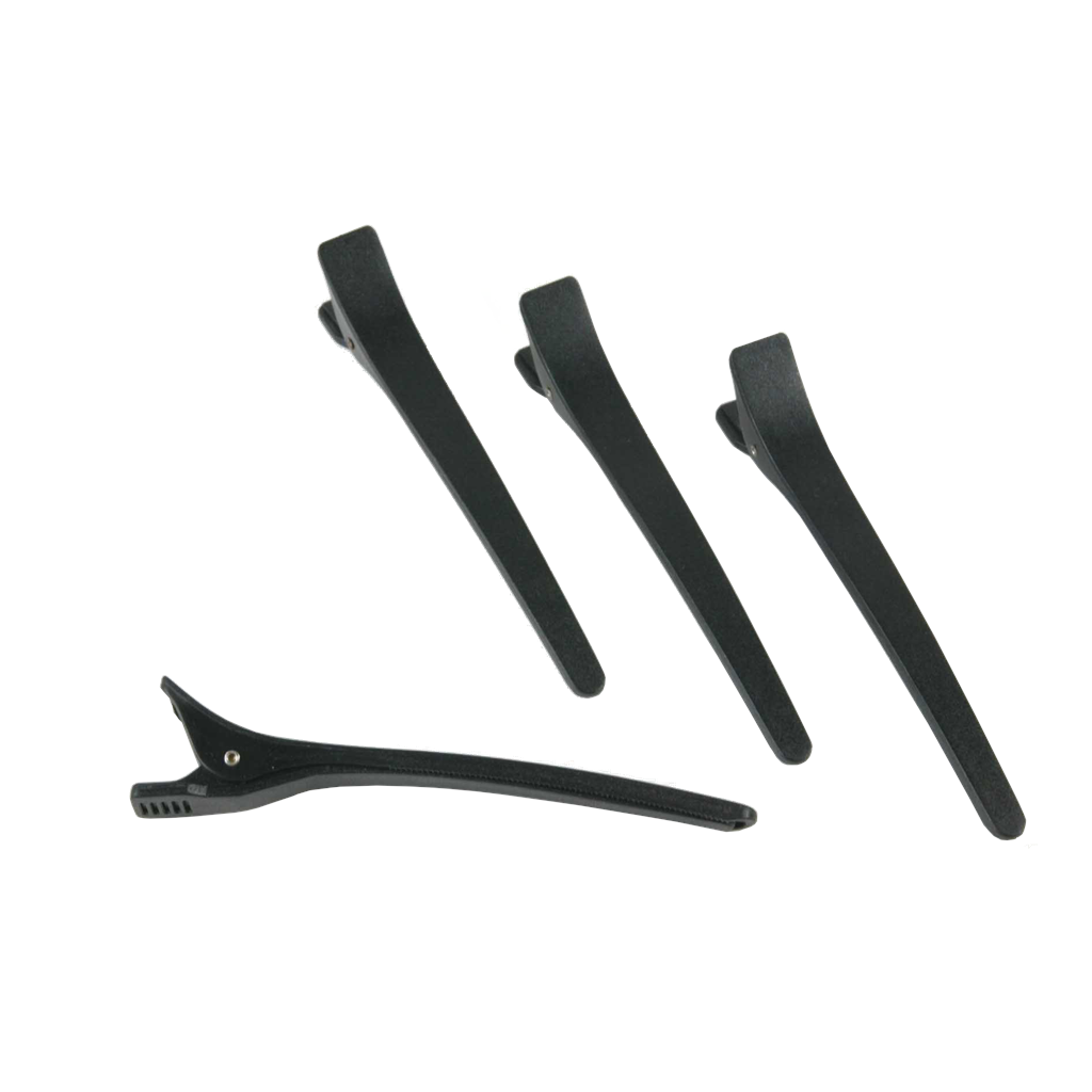 [73000001] Klips sort m/riller 10pk