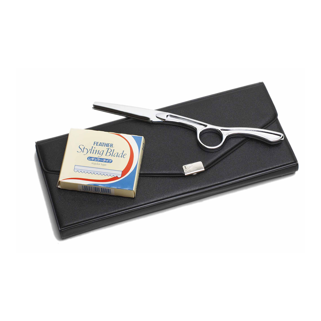 Kniv m/ 10pk Feather blad