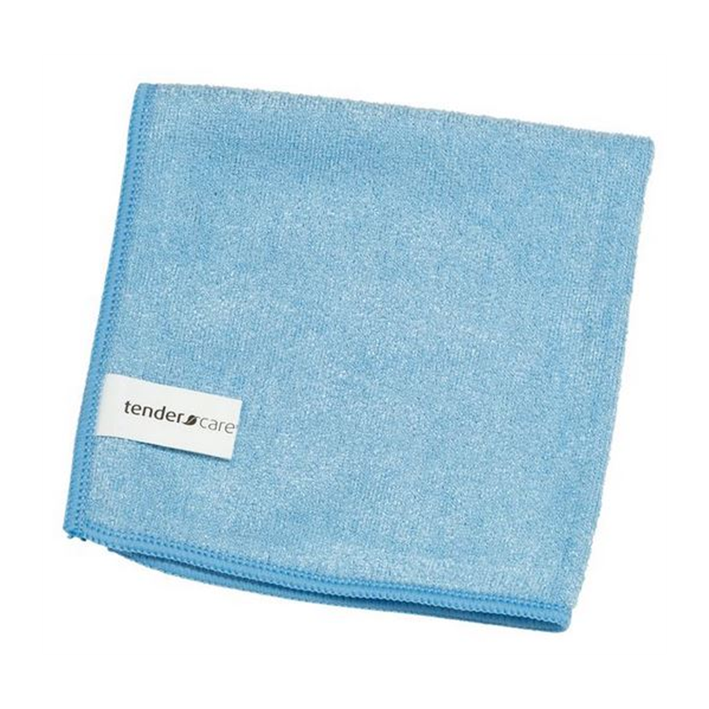 [13000977] Mikrofiberklut Tendercare 1stk.32x32cm blå.