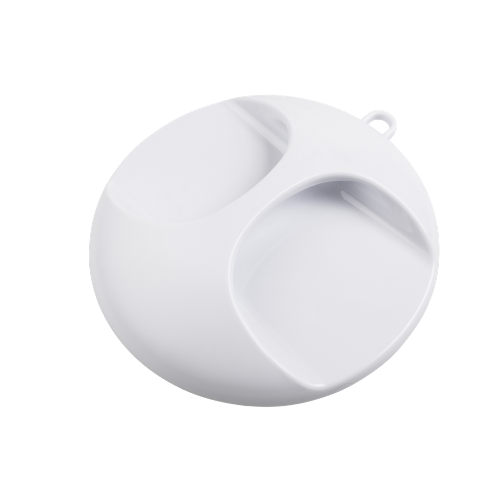 Nakkespeil ELhair hvit