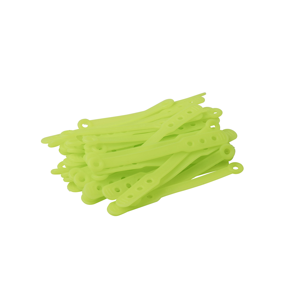 Permanentstrikk farget silikon