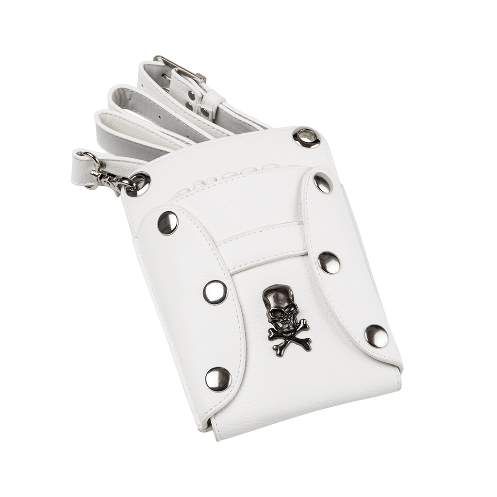 [74742602] Saksehylster hvit Skull*