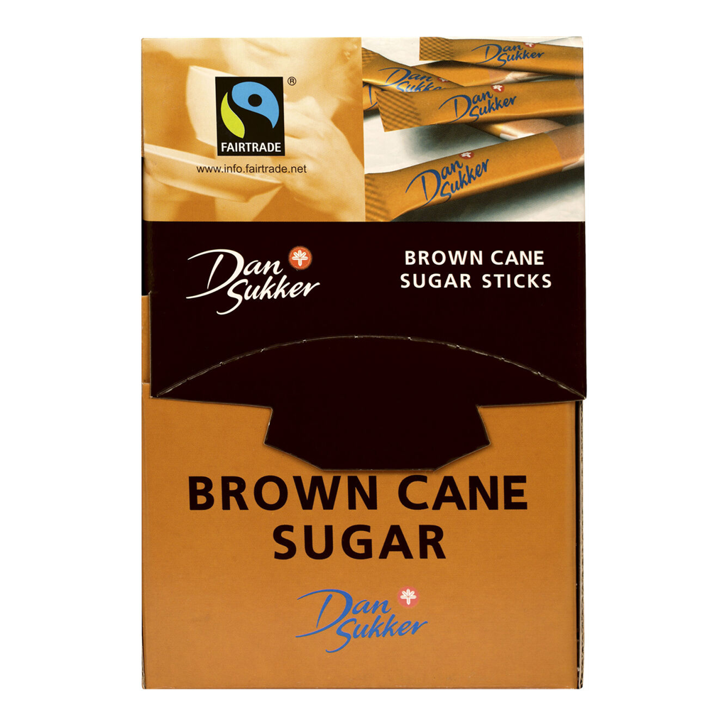 [14502606] Sukker brunt 4g sticks 225 poser