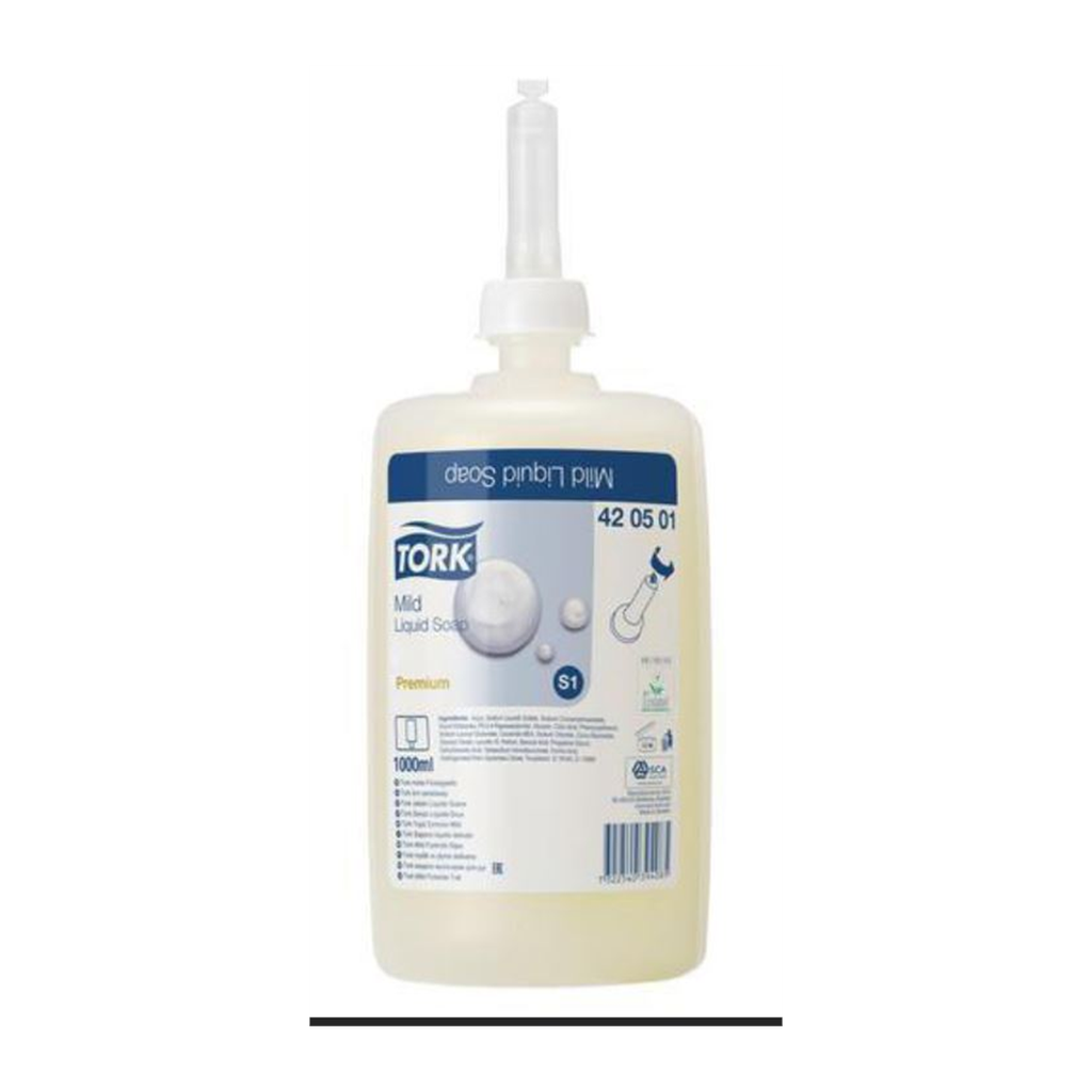 Såpe mild flytende 1L S1.