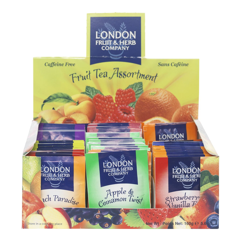 Te 8 smaker frukt, koffeinfri 80 poser