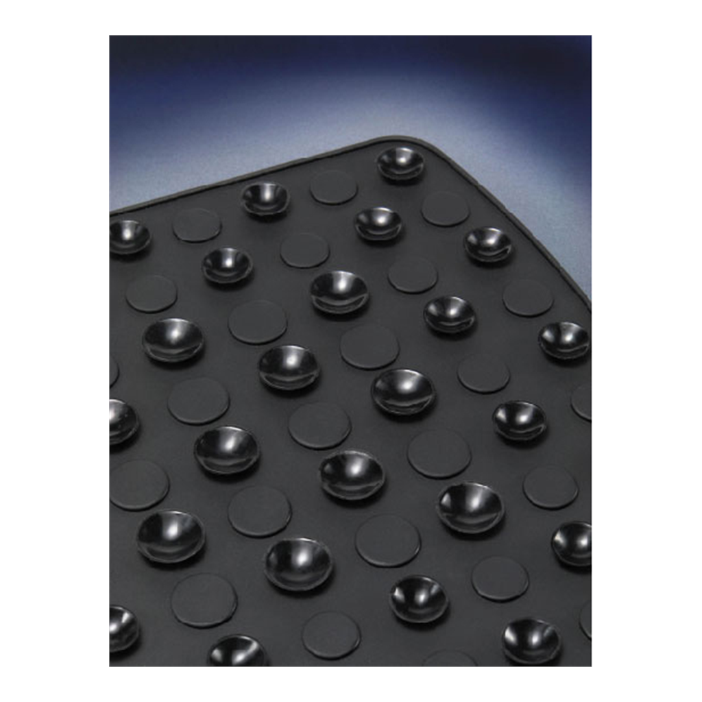 [70001006] Varmebeskyttende matte, sort m/sugeknotter