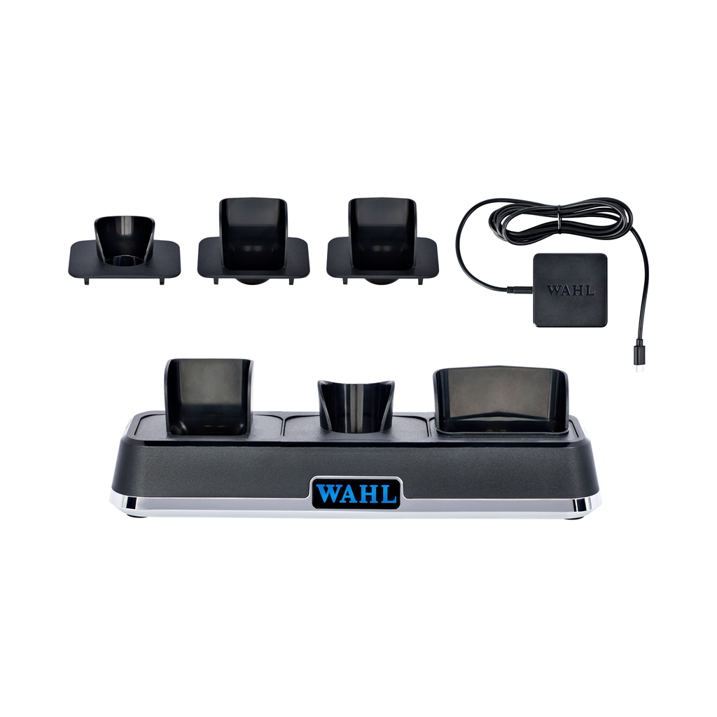 [50123997] Wahl Power Station Multi-trippel lader